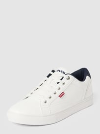 Sneakers met labeldetails, model 'COURTRIGHT' van Levi’s® Acc. Wit - 9