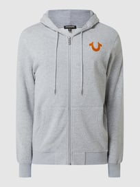 Sweatjacke mit Kapuze von True Religion Grau / Schwarz - 26