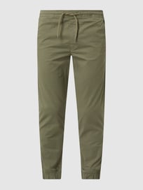 Easy pants met logo-applicatie  van !Solid Groen - 28