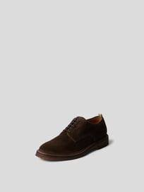 Derby-Schuhe aus Veloursleder von Officine Creative Braun - 21