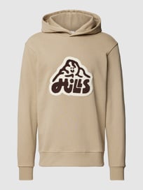 Regular Fit Hoodie mit Motiv-Stitching Modell 'skih' von Mango Braun - 4
