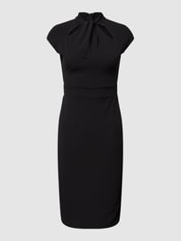 Cocktailkleid mit Rundhalsausschnitt von Lipsy Grau / Schwarz - 5