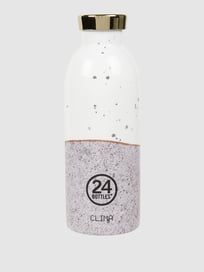 Thermosflasche aus Edelstahl  von 24bottles Grau / Schwarz - 23