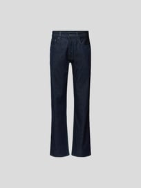 Bootcut Jeans mit Label-Patch von Jacquemus Blau / Türkis - 14
