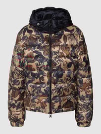 Steppjacke mit Allover-Muster von Marc Cain Braun - 39