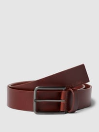 Ledergürtel mit Dornschließe von CK Calvin Klein Braun - 18