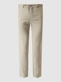 Jogpants aus Leinenmischung von Fynch-Hatton Weiß - 44