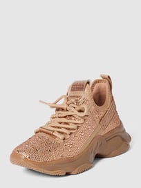 Sneakers met siersteentjes, model 'MAXIMA' van Steve Madden Roze - 1
