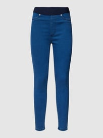 Jeans mit Label-Details von HUGO Blau / Türkis - 31