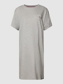 Nachthemd met labelprint van TOMMY HILFIGER Grijs / zwart - 17