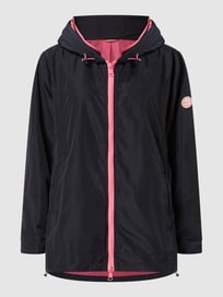 Regenparka mit Reißverschlusstaschen  von No.1 Como Blau / Türkis - 14