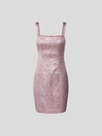Cocktailkleid in Minilänge von ROTATE BIRGER CHRISTENSEN Rosa - 10
