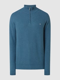 Troyer aus Baumwolle von Fynch-Hatton Blau / Türkis - 36