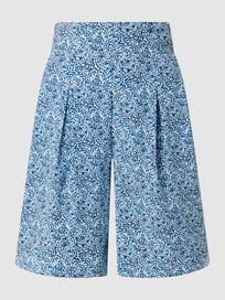 Bermuda van viscose  van Esprit Blauw / turquoise - 10