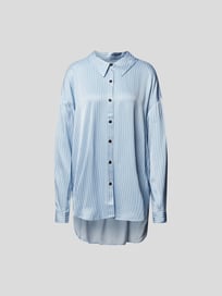 Bluse im Vokuhila-Stil von Designers Remix Blau / Türkis - 16