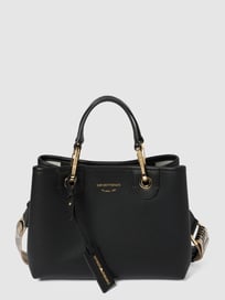 Handtas met labeldetails van Emporio Armani Grijs / zwart - 44