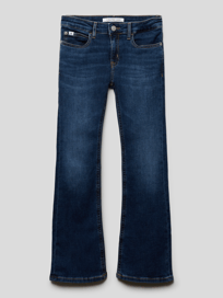 Jeans mit Label-Patch von Calvin Klein Jeans Blau / Türkis - 43