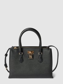 Umhängetasche mit Label-Applikation Modell 'RUBY' von MICHAEL Michael Kors Grau / Schwarz - 36
