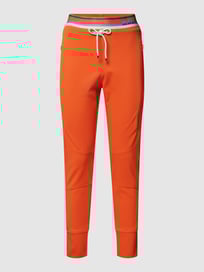 Sweatpants met deelnaden, model 'FUTURE 4.0' van MAC Oranje - 46