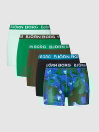 Pants mit elastischem Bund im 5er-Pack von Björn Borg Grün - 2