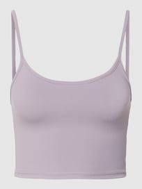 Crop Top mit Spaghettiträgern von REVIEW Lila - 34