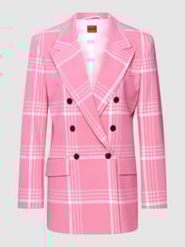 Blazer met all-over motief, model 'Amalisa' van HUGO Roze - 40
