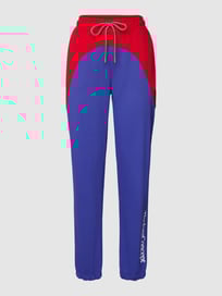 Sweatpants in Two-Tone-Machart von TheJoggConcept Rot - 16