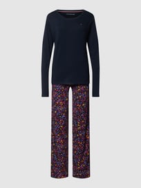 Pyjama mit elastischem Logo-Bund von TOMMY HILFIGER Rot - 15