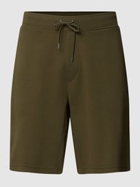 Sweatshorts met labelstitching van Polo Ralph Lauren Groen - 39