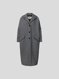 Oversized Mantel mit Reverskragen von Maison Margiela Grau / Schwarz - 25