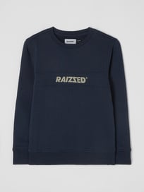 Sweatshirt mit Rundhalsausschnitt Modell 'Macon' von Raizzed Blau / Türkis - 44