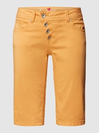 Bermuda met labeldetails van Buena Vista Geel - 11