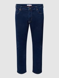 PLUS SIZE Regular Fit Jeans mit Label-Patch Modell 'SCANTON PLUS' von Tommy Jeans Plus Blau / Türkis - 30