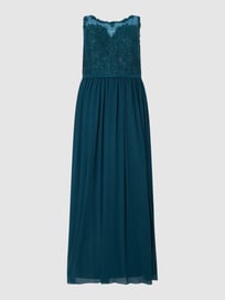 PLUS SIZE Abendkleid mit Strasssteinen  von My Mascara Curves Grün - 14