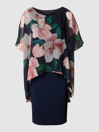Cocktailkleid mit Cape von Swing Blau / Türkis - 32