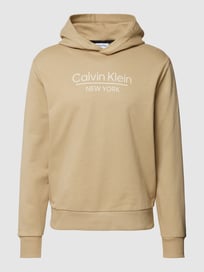 Hoodie met logoprint, model 'NEW YORK' van CK Calvin Klein Wit - 31