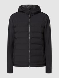 Softshell-Jacke mit Kapuze Modell 'Heinoo' - wasserdicht  von Luhta Grau / Schwarz - 2