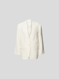 Blazer aus reinem Leinen von Anine Bing Weiß - 9