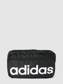 Crossbody Bag mit Logo-Print Modell 'LINEAR' von adidas Originals Grau / Schwarz - 40