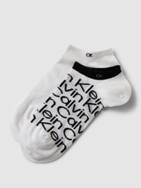 Sneakersokken met labeldetail in een set van 2 paar van CK Calvin Klein Wit - 13