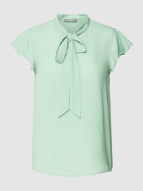 Blouse met volantmouwen van Jake*s Collection Groen - 29