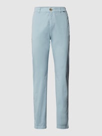 Chino mit Stretch-Anteil von BOSS Orange Blau / Türkis - 41