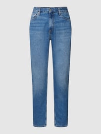 Dad Fit Jeans mit Label-Details Modell 'DAD' von Calvin Klein Jeans Blau / Türkis - 25