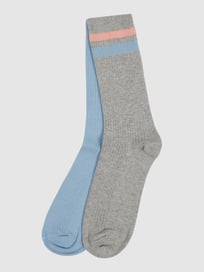 Sokken, pak van 2 paar van Jake*s Casual Blauw / turquoise - 20