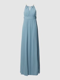 Abendkleid mit Cut Outs von Jake*s Cocktail Blau / Türkis - 7