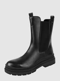 Boots in Leder-Optik  von Tom Tailor Grau / Schwarz - 4