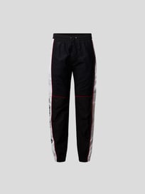 Sweatpants mit Label-Print von Dsquared2 Grau / Schwarz - 38