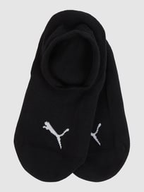 High Cut Füßlinge mit Stretch-Anteil im 2er-Pack von Puma Grau / Schwarz - 5