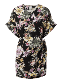 Wikkeljurk van viscose  van ONeill Grijs / zwart - 20