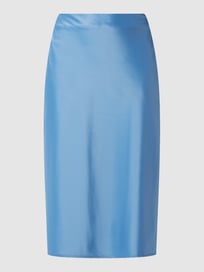 Midirock aus Satin Modell 'Rylee' von Modström Blau / Türkis - 12
